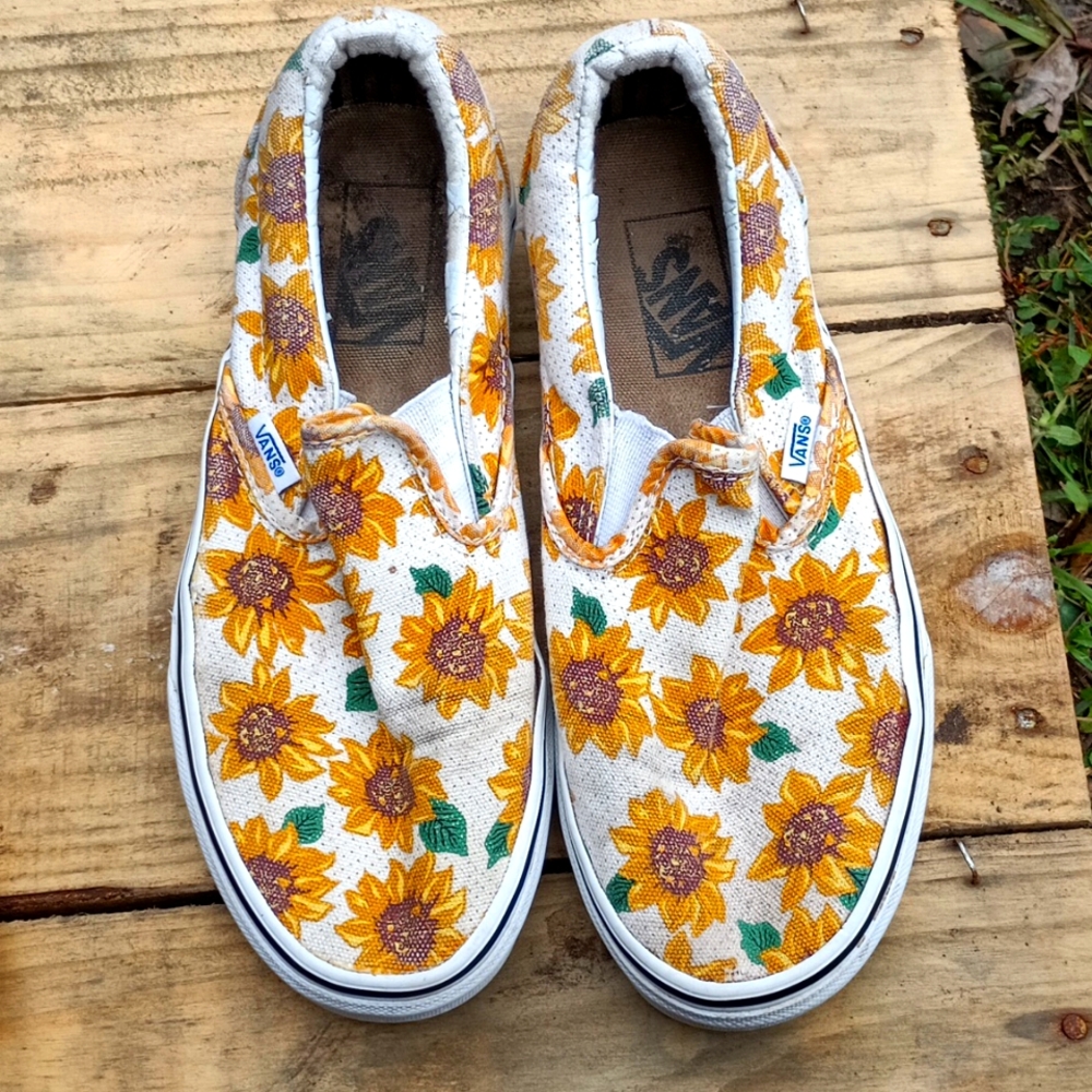 Vans slip ons